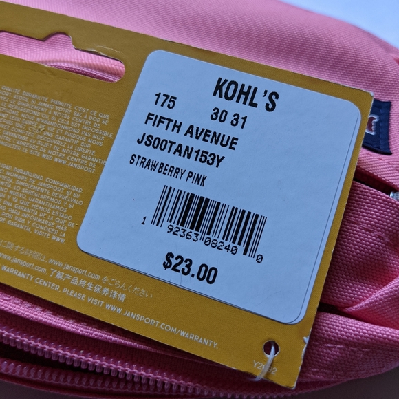 Jansport Fifth Avenue Waist Pack / Fanny Pack - Picture 9 of 9